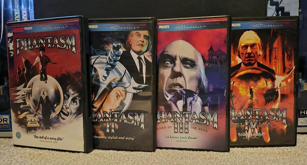 Phantasm 1-4 Collection (angus scrimm / 1979-1998), Vanaf 16 jaar, Ophalen of Verzenden, Zo goed als nieuw, Overige genres