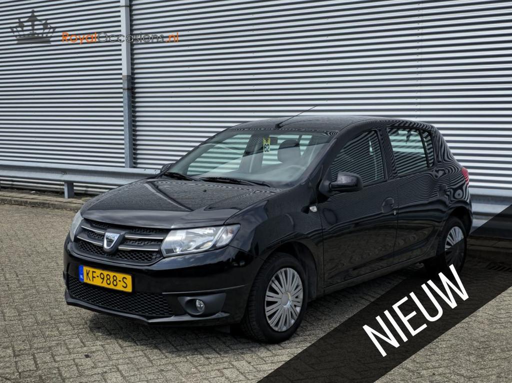 Dacia Sandero - 1.2 16V, Auto's, Euro 5, Gebruikt, 4 cilinders, Zwart