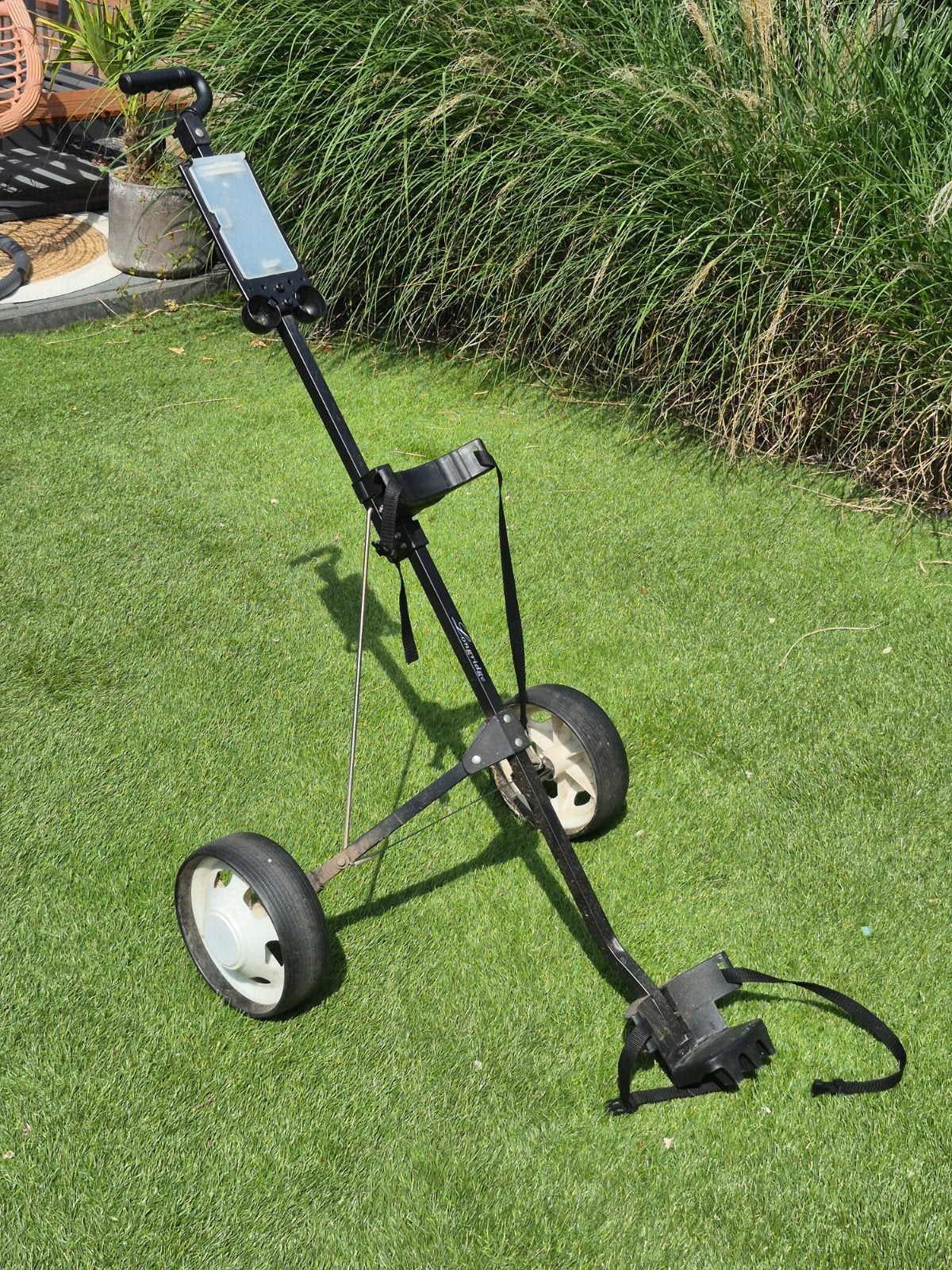Handige golf trolley - Lichtgewicht en opvouwbaar, Ophalen, Gebruikt, Golfkar, Overige merken
