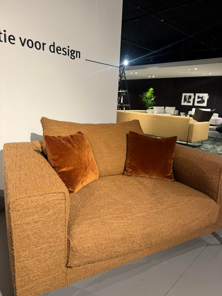 Linteloo - loveseat Malibu, 75 tot 100 cm, Ophalen of Verzenden, Zo goed als nieuw, 100 tot 125 cm
