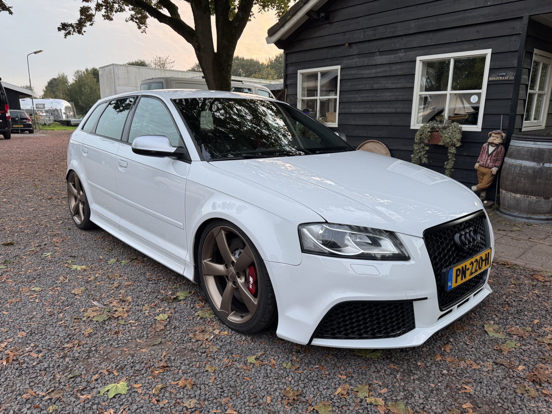 Audi RS3 Sportback 2.5 T Quattro Exclusive (bj 2012), Auto's, Automaat, Euro 5, Gebruikt, Zwart