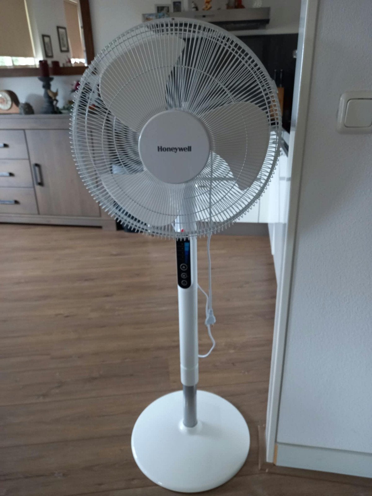 Honeywell Statiefventilator - Zo goed als nieuw, Witgoed en Apparatuur, Ventilatoren, Ophalen, Zo goed als nieuw, Statiefventilator