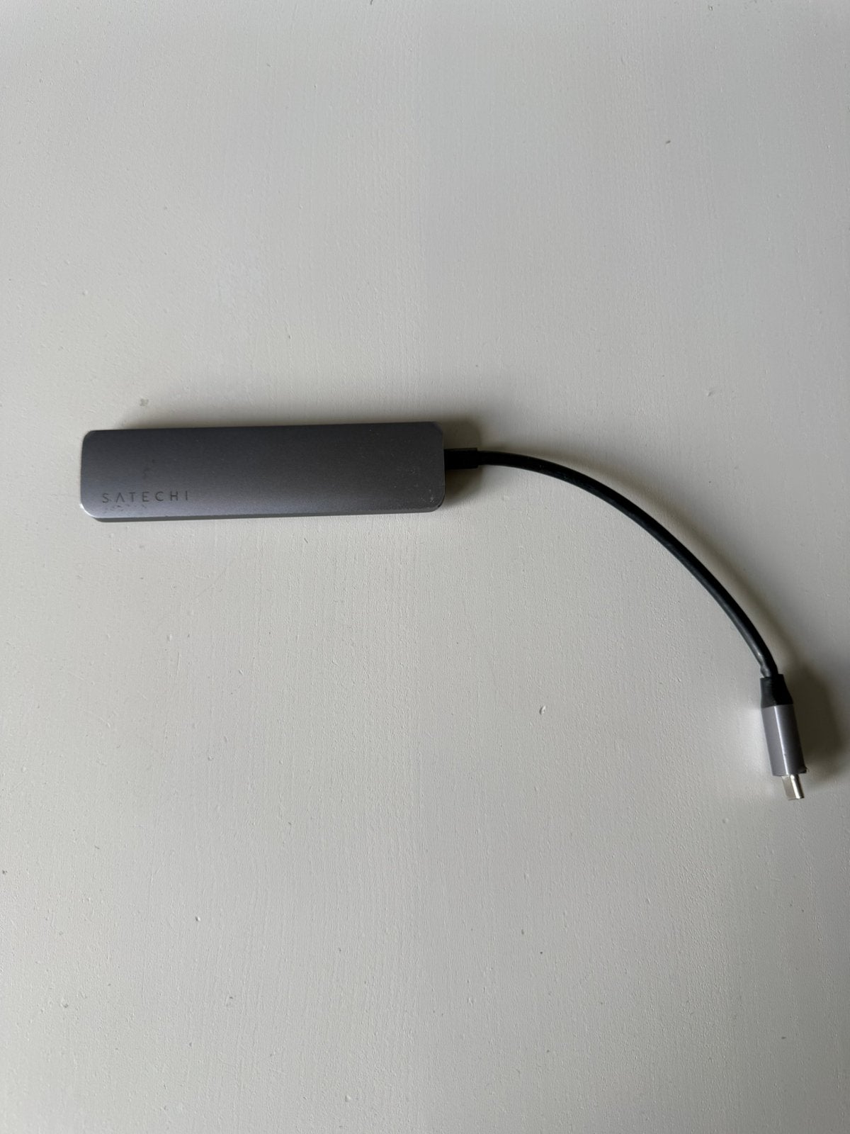 Satechi Slim Aluminum Type-C Multi-Port Adapter space gray, Ophalen of Verzenden, Laptop