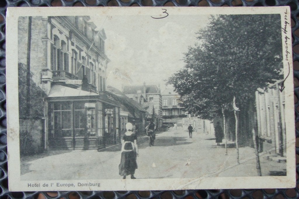 ansichtkaart Zeeland e/o nr. 6 - Domburg, Verzamelen, Ansichtkaarten | Nederland, Ophalen of Verzenden, 1920 tot 1940, Ongelopen