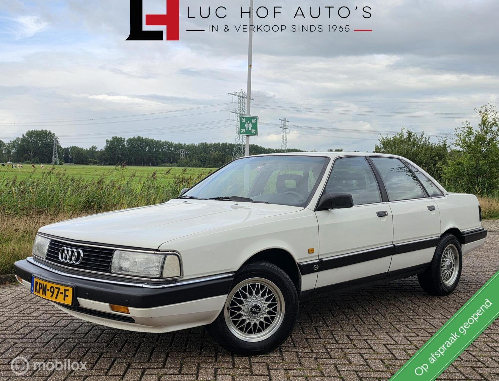 Audi 200 2.2-20V quattro Turbo APK 08-2027!, Auto's, Audi, Gebruikt, 680 kg, Wit, 2226 cc