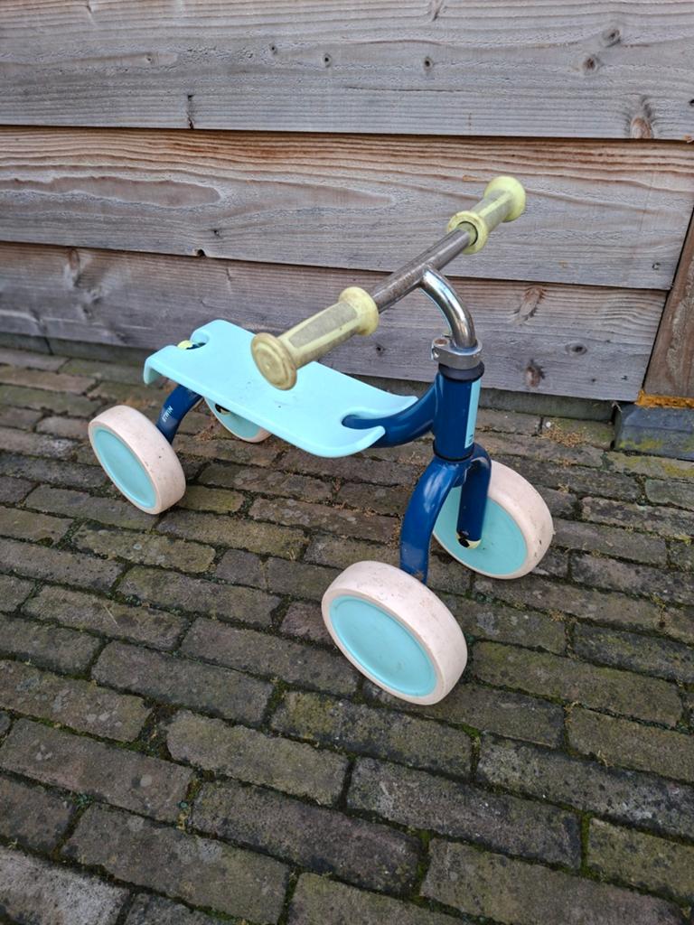 Eerste loopfietsje, Ophalen, Minder dan 16 inch