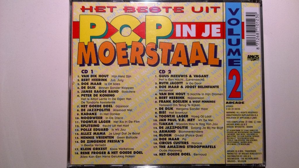 Het Beste Uit Pop In Je Moerstaal Volume 2, Cd's en Dvd's, Ophalen of Verzenden, Zo goed als nieuw, Nederlandstalig, Album