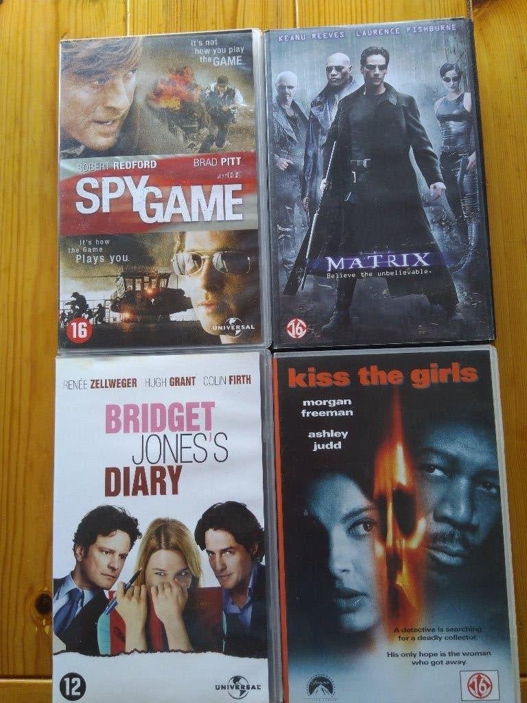 VHS Videobanden 12 stuks, Alle leeftijden, Ophalen, Gebruikt, Overige genres