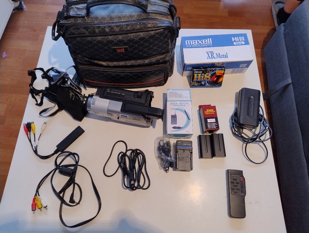 Sony Video Hi8 Handycam Vision CCD-TRV59E PAL, Audio, Tv en Foto, Videocamera's Analoog, Ophalen, Hi 8, Camera