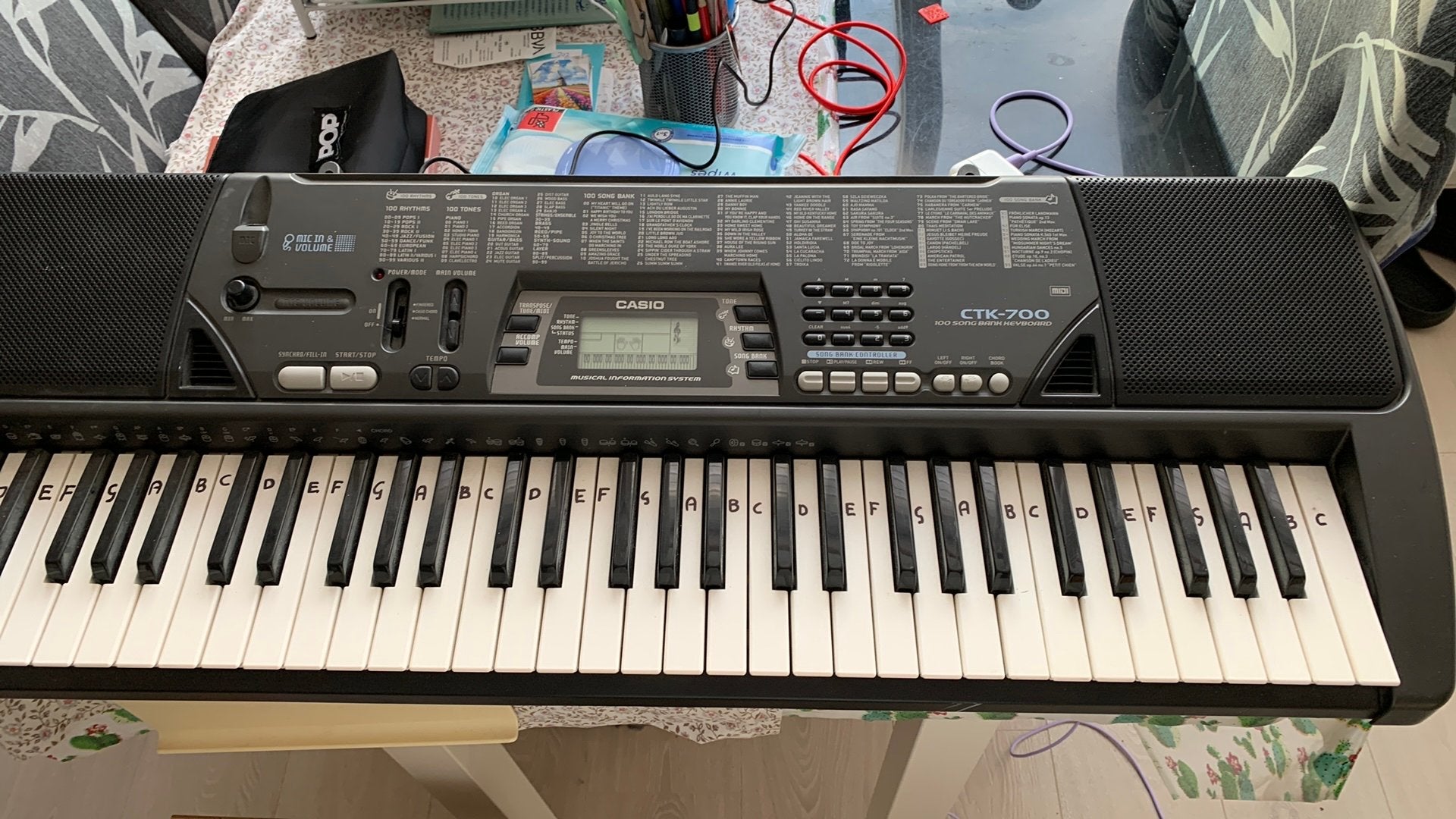 Keyboard, Muziek en Instrumenten, Ophalen, Gebruikt, 61 toetsen, Casio
