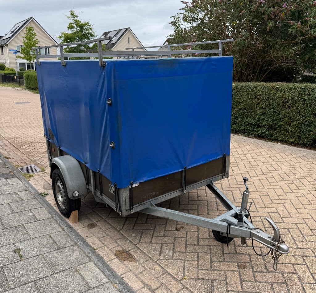 Aanhanger met huif, ongeremd tot 750kg, Auto diversen, Aanhangers en Bagagewagens, Ophalen, Gebruikt