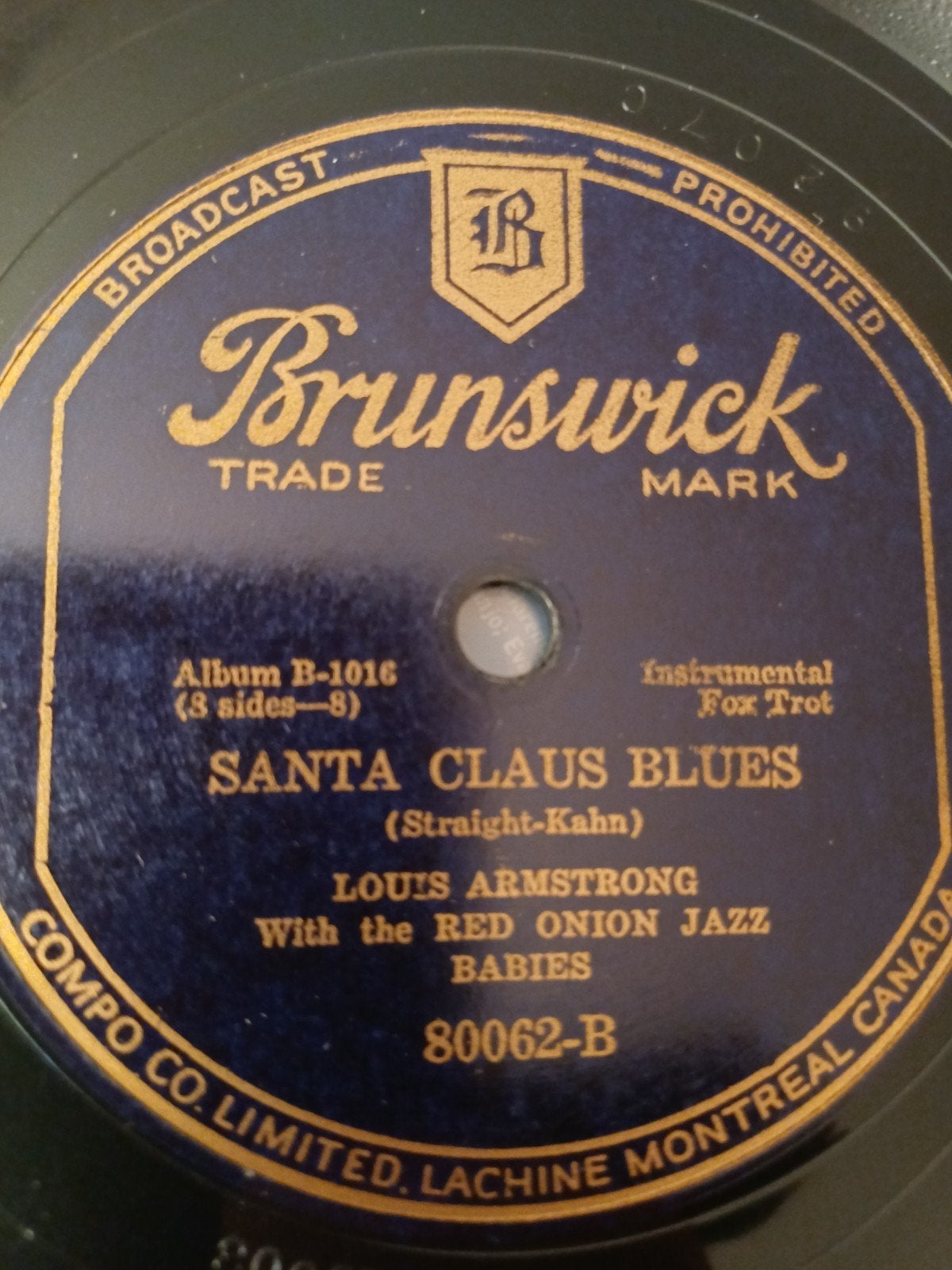78t Jazz  10 platen Louis Armstrong, Gebruikt, 10 inch, Ophalen of Verzenden, Beschermende buitenhoes
