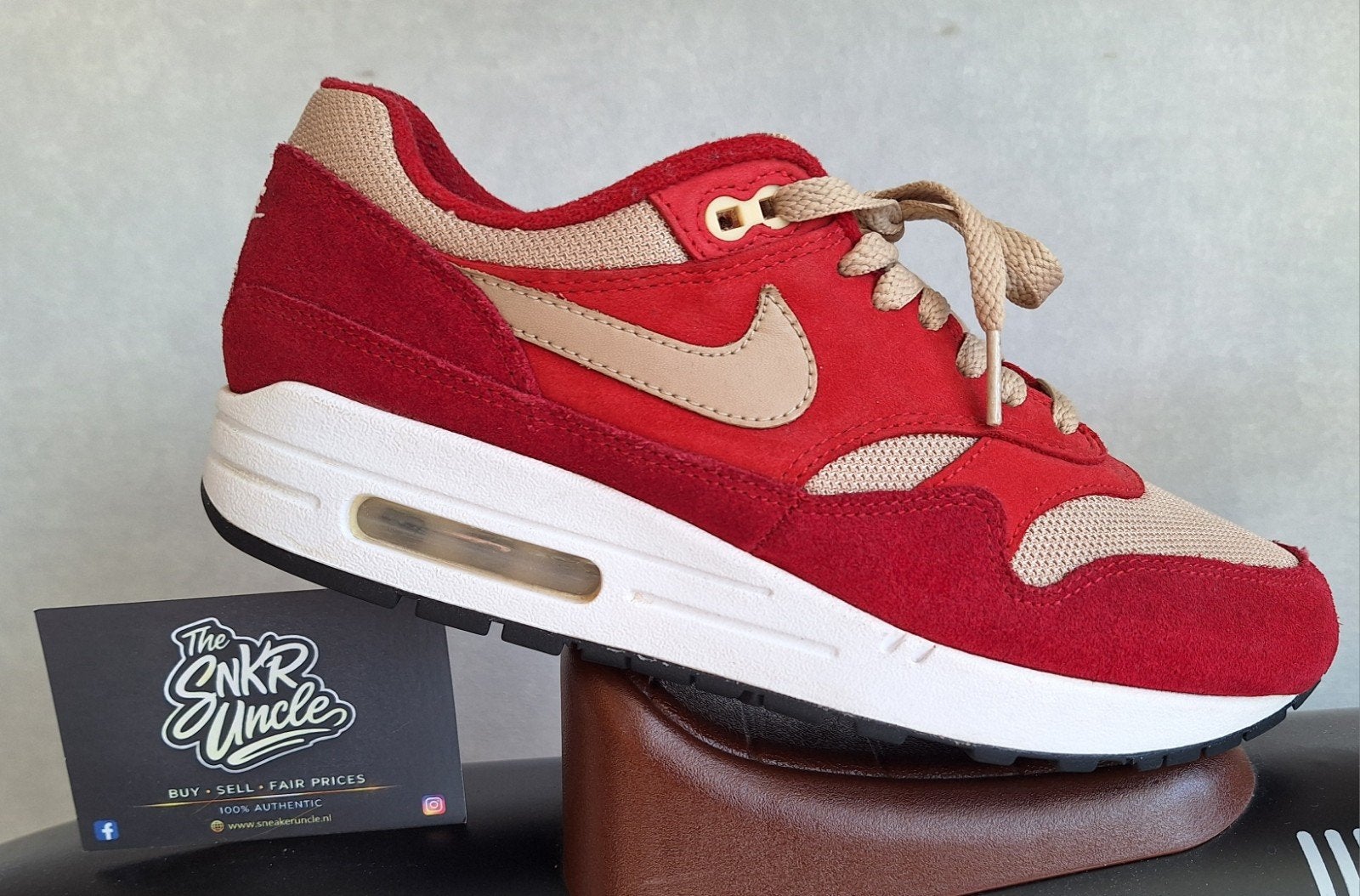 Nike air max 1 - red curry, 5431NV, Nike air max, Overige kleuren, Ophalen of Verzenden
