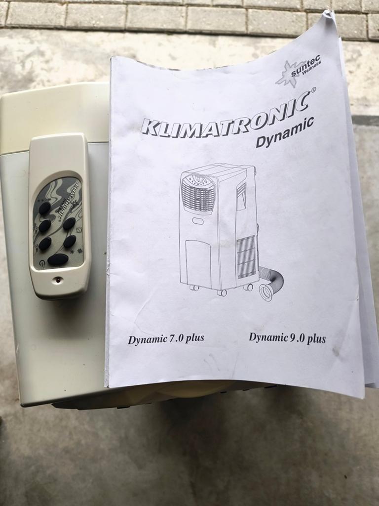 Klimatronic Dynamic Mobiele Airco met Afstandsbediening, Ophalen, Gebruikt, Minder dan 60 m³, 3 snelheden of meer