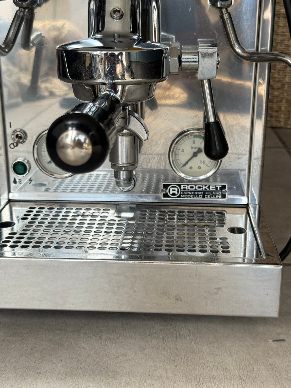 Rocket Cellini Premium Plus V2 E61 espressomachine, Rocket, Gebruikt, Espresso apparaat, Info@bykz.nl
