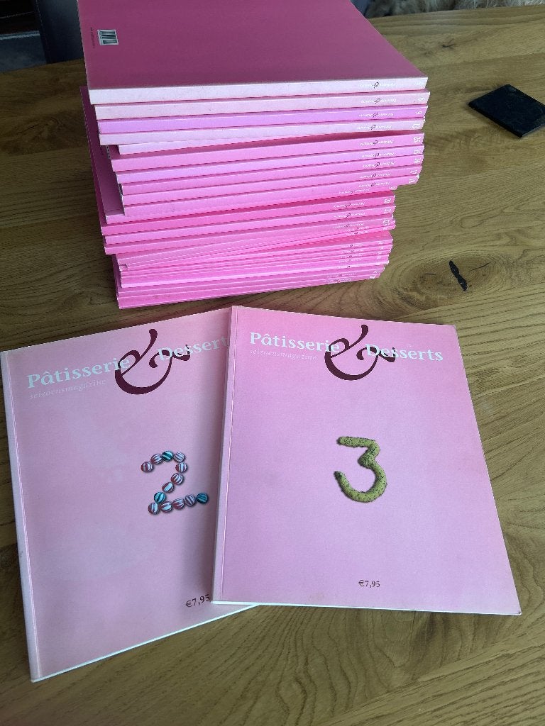 Patisserie dessert tijdschrift, Gelezen, Ophalen of Verzenden, Diverse Auteurs, Taart, Gebak en Desserts