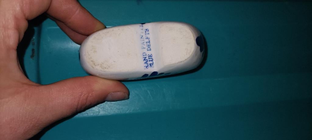 Delfts blauw klompje, Ophalen of Verzenden