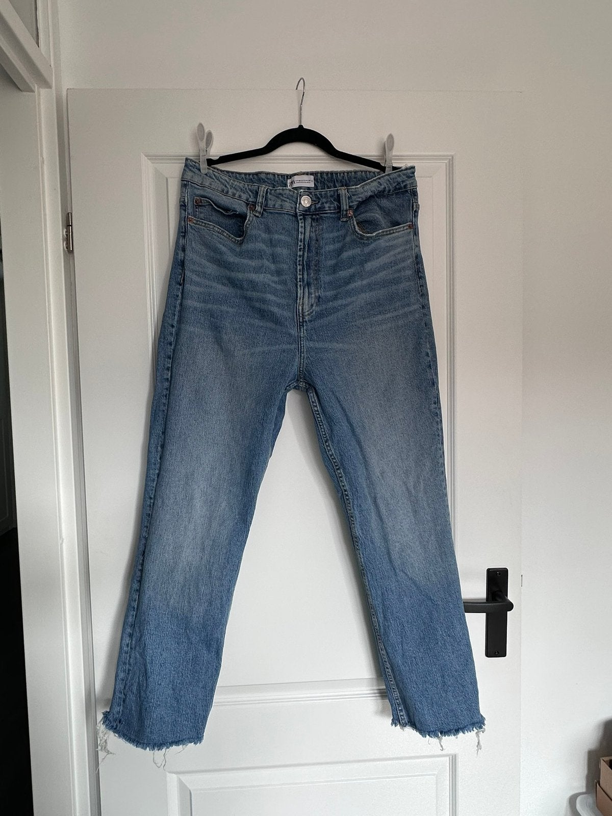 ZARA jeans spijkerbroek maat 46, Ophalen of Verzenden, Zo goed als nieuw, Blauw, Overige jeansmaten
