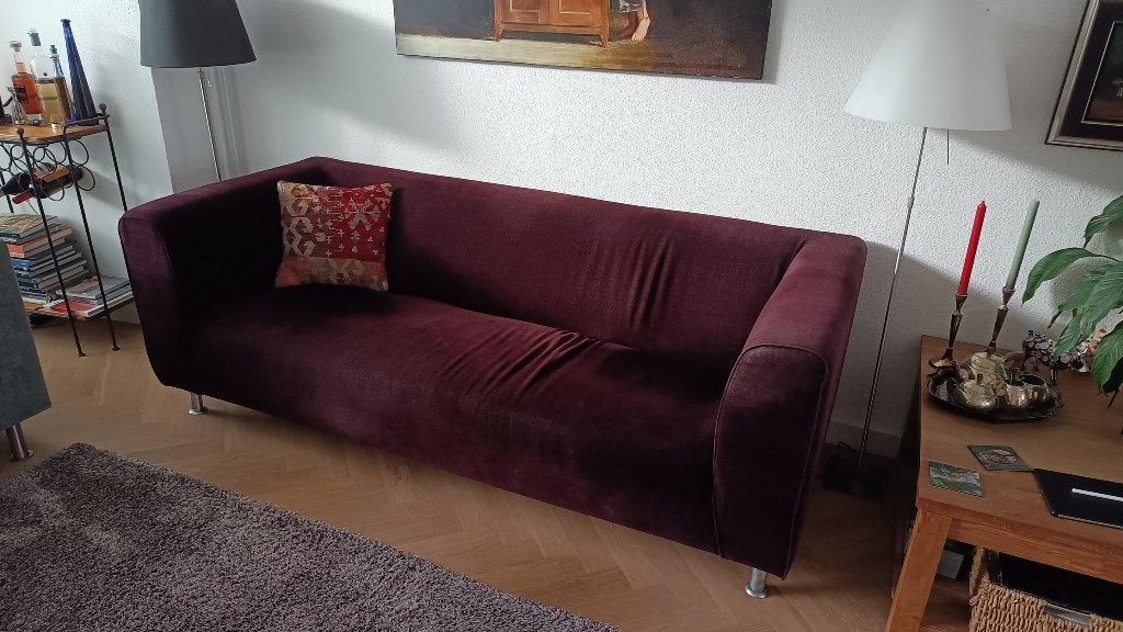Gratis 3 zitsbank, Huis en Inrichting, Ophalen, Gebruikt, 150 tot 200 cm, Driepersoons