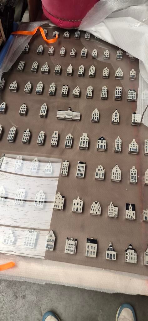 Unieke Complete Serie KLM Huisjes in Epoxy, Ophalen, Zo goed als nieuw, 1 t/m 20, Gevuld