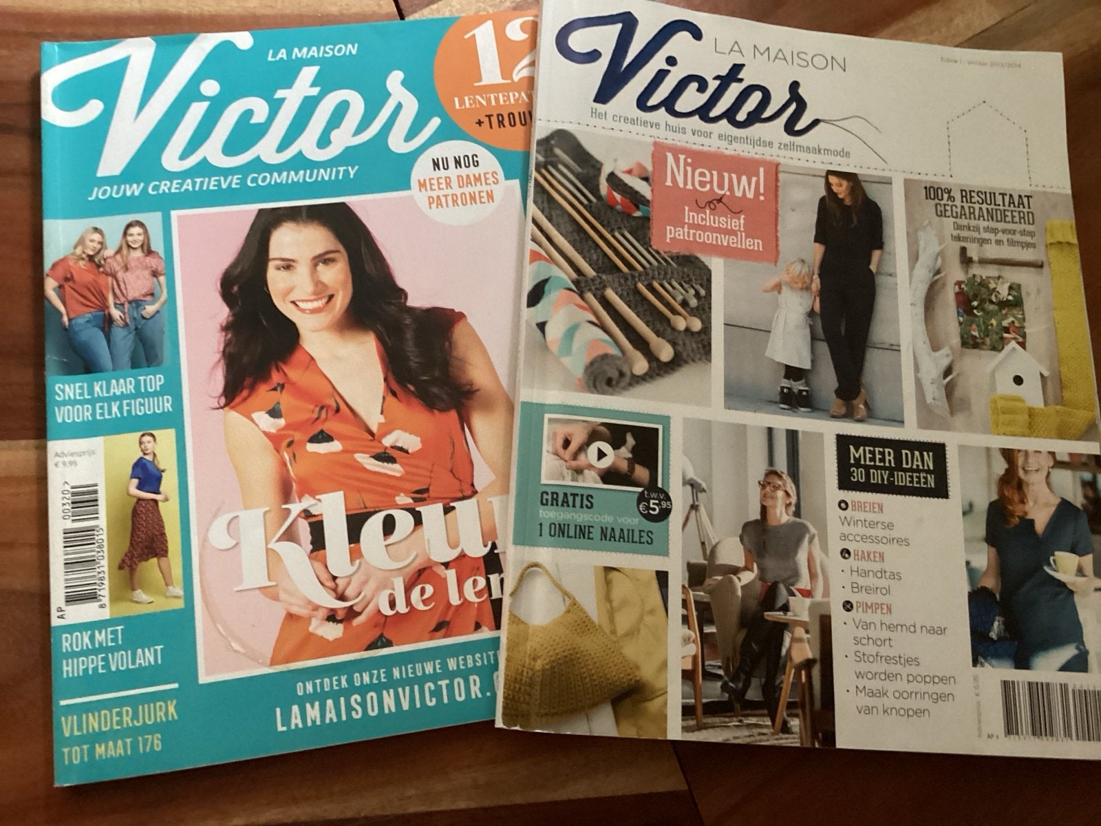 La Maison Victor tijdschriften - 2 stuks, Ophalen of Verzenden, Vrouw, Overige merken
