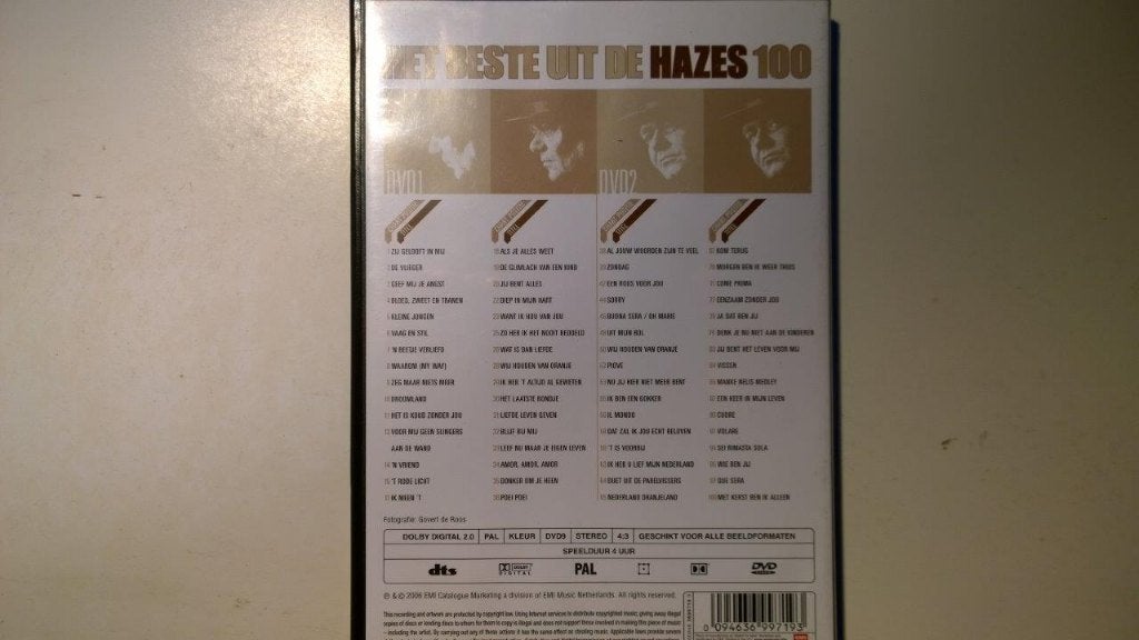 André Hazes - De Hazes 100 (DVD), Alle leeftijden, Ophalen of Verzenden, Zo goed als nieuw, Verzameling