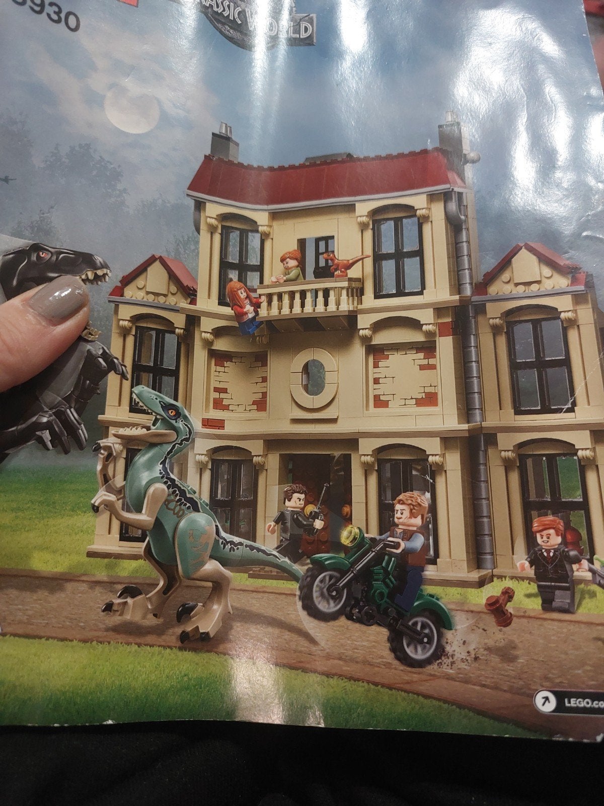 Lego Jurassic World Fallen Kingdom Indoraptor Rampage, Kinderen en Baby's, Ophalen, Jurassic World, Lego, Zo goed als nieuw