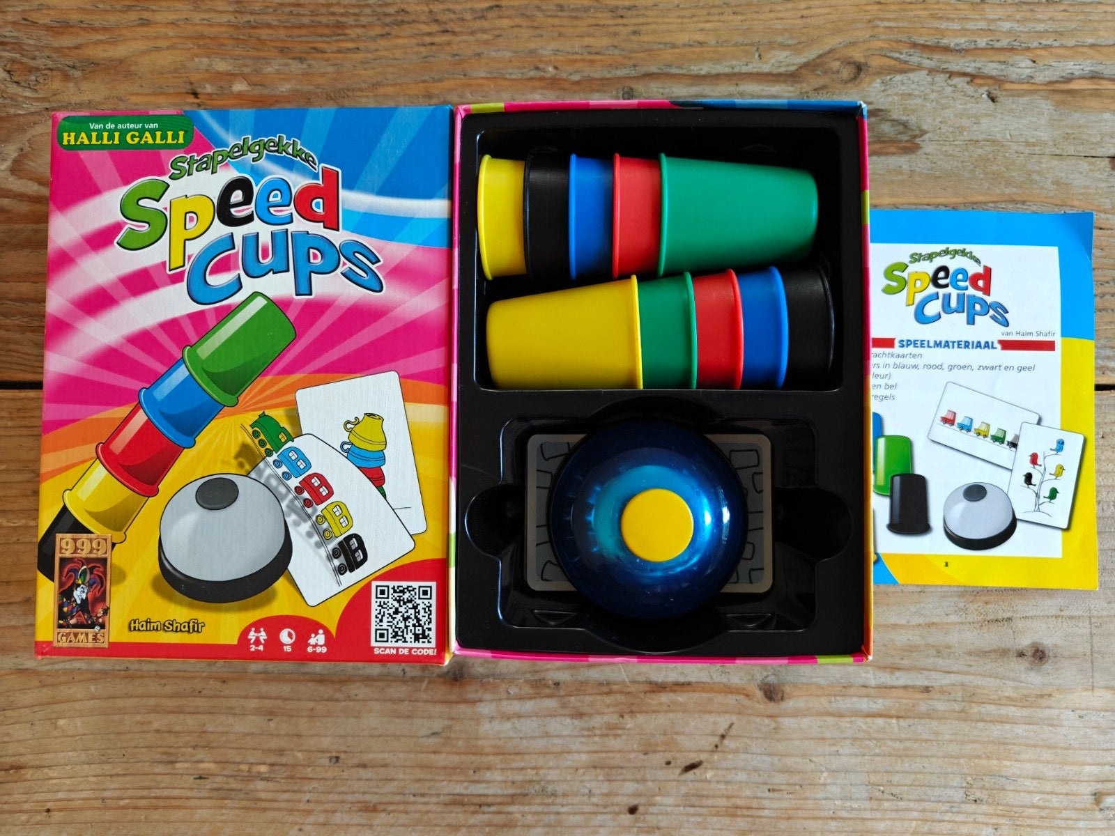 Halli Galli speed cups., Ophalen of Verzenden, 999 Games., 999 Games., 999 Games.