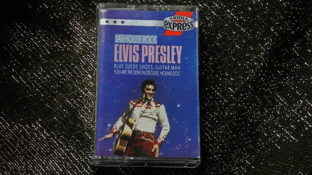 Elvis-Jailhouse Rock cassette Ariola, Ophalen, Gebruikt, 1 bandje