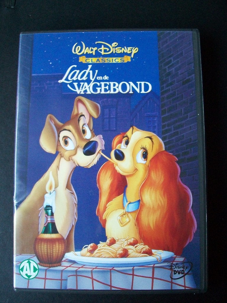 Walt Disney Classics Lady en de Vagebond 1e Ed.  nieuwstaat, Cd's en Dvd's, Tekenfilm, Verzenden, Nederlands, Nederlands