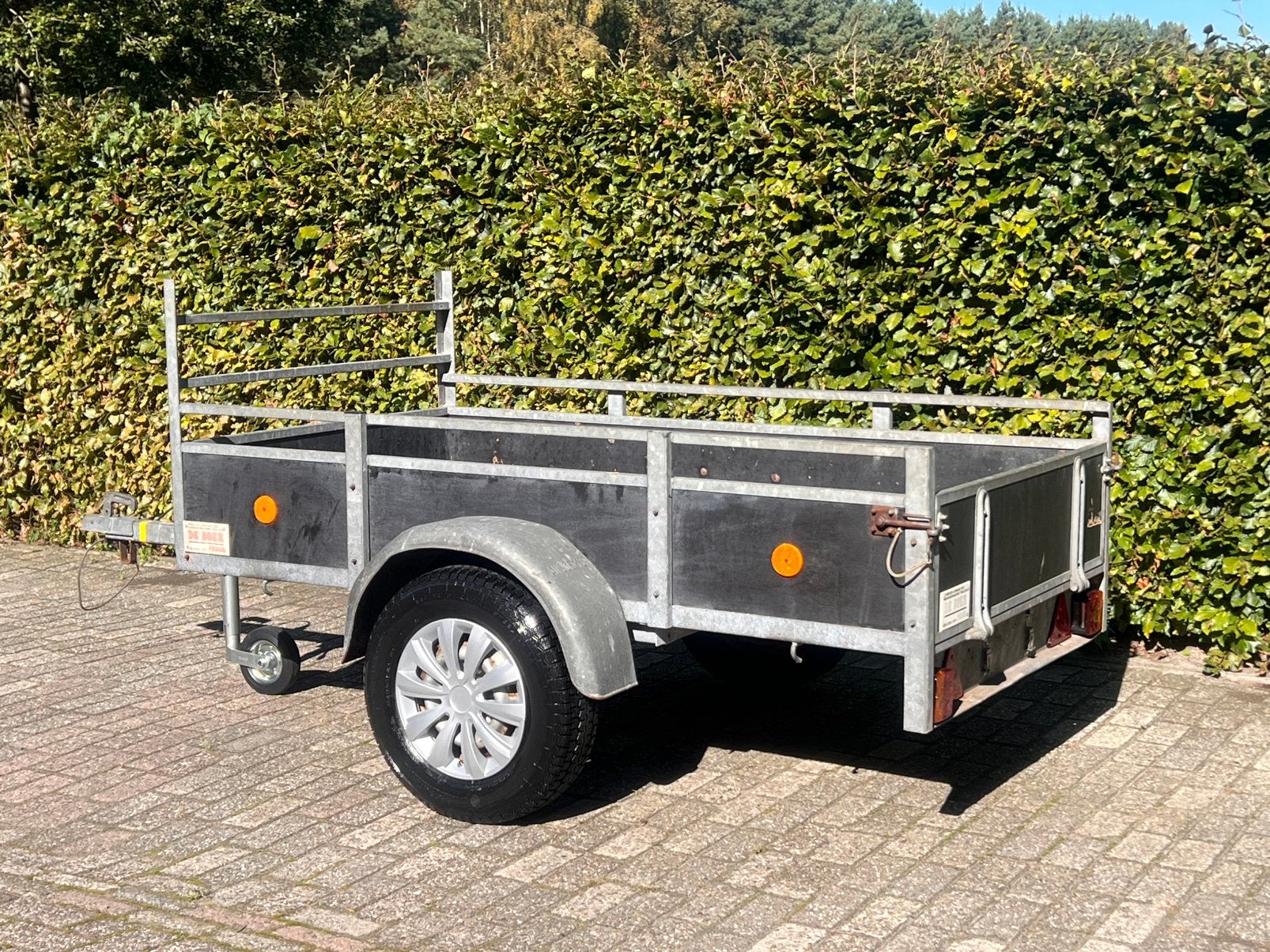 Nette anssems aanhangwagen! 750kg 110x210, Auto diversen, Ophalen, Zo goed als nieuw