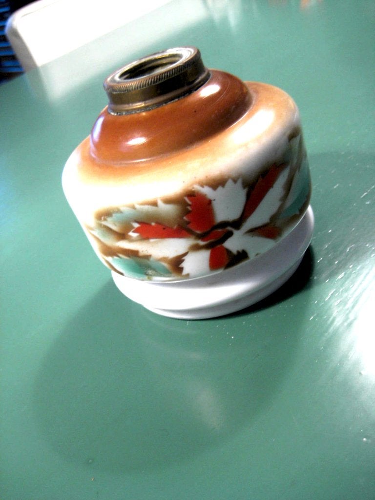 art deco  pot voor olielamp, Antiek en Kunst, Antiek | Lampen, Ophalen of Verzenden