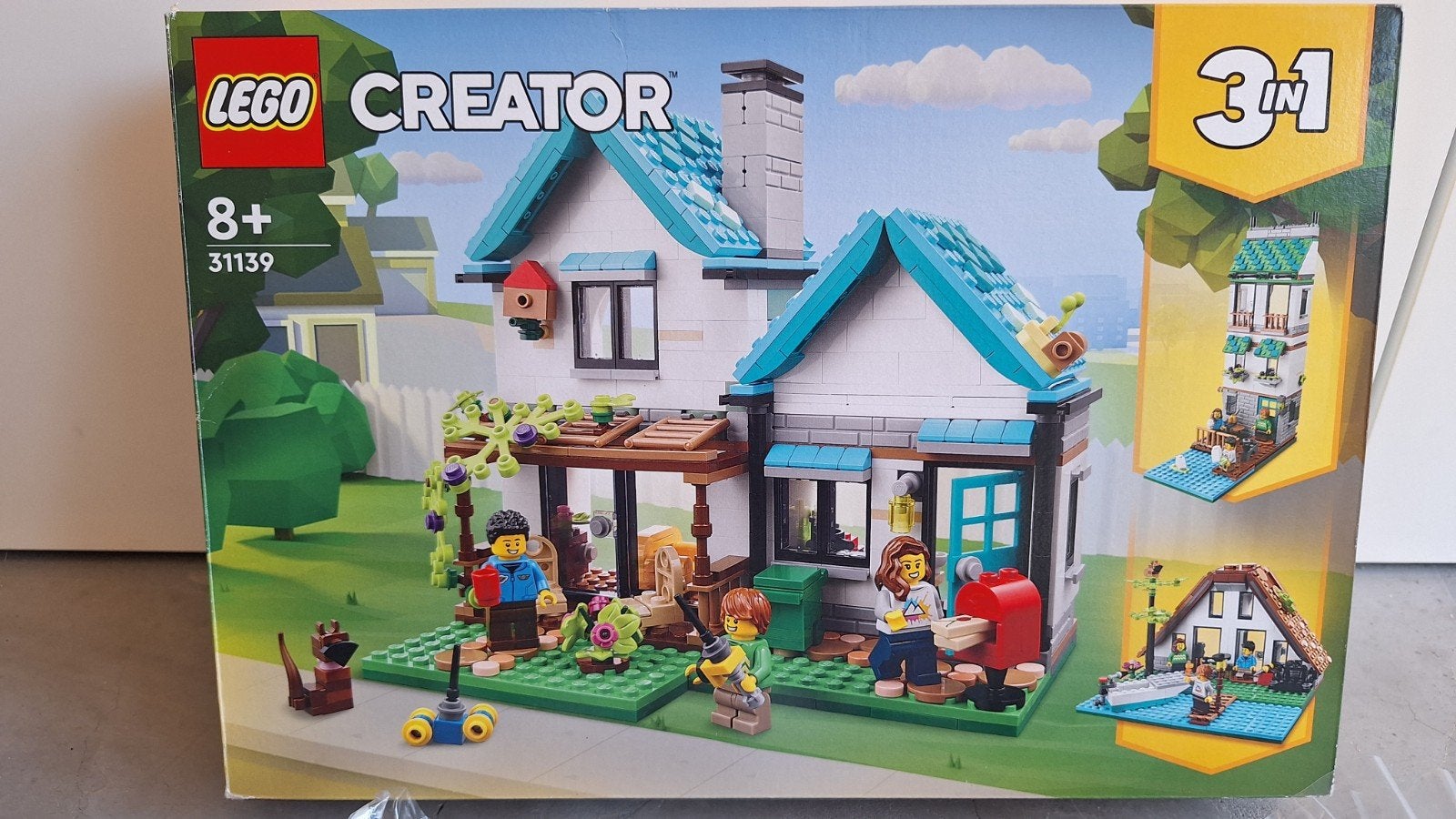 Lego Creator 3 in 1 moderne huizen Set 31139, Lego, Ophalen of Verzenden, Zo goed als nieuw, Compleet