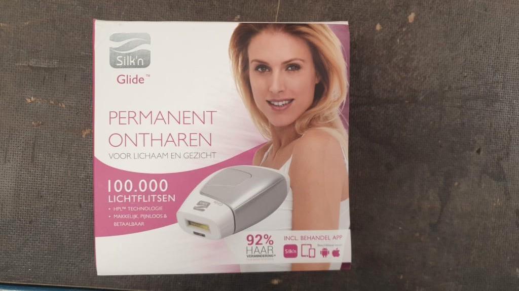 Silk 'n Glide permanent ontharen, Ophalen of Verzenden, Zo goed als nieuw, Scheren en Epileren