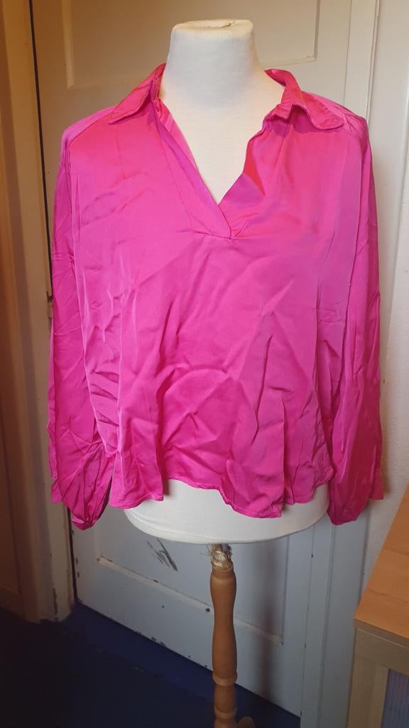 HIP&GO Blouse Alice Fuchsia - Nieuw met kaartje, Kleding | Dames, Maat 38/40 (M), HIP&GO, Nieuw, Ophalen of Verzenden