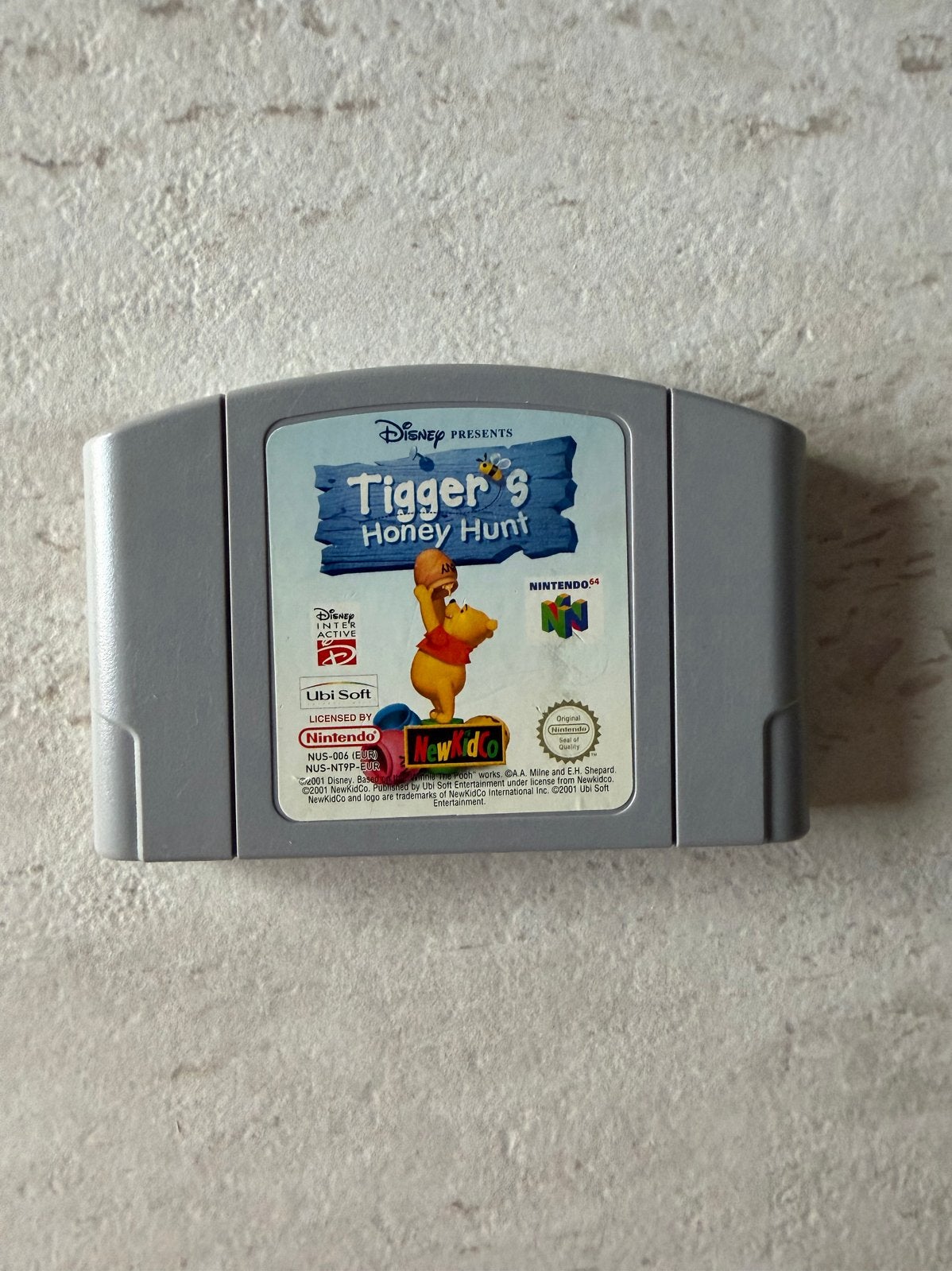 Tigger’s Honey Hunt N64 PAL originele cartridge, Spelcomputers en Games, Games | Nintendo 64, Ophalen, Gebruikt, 1 speler, Vanaf 3 jaar