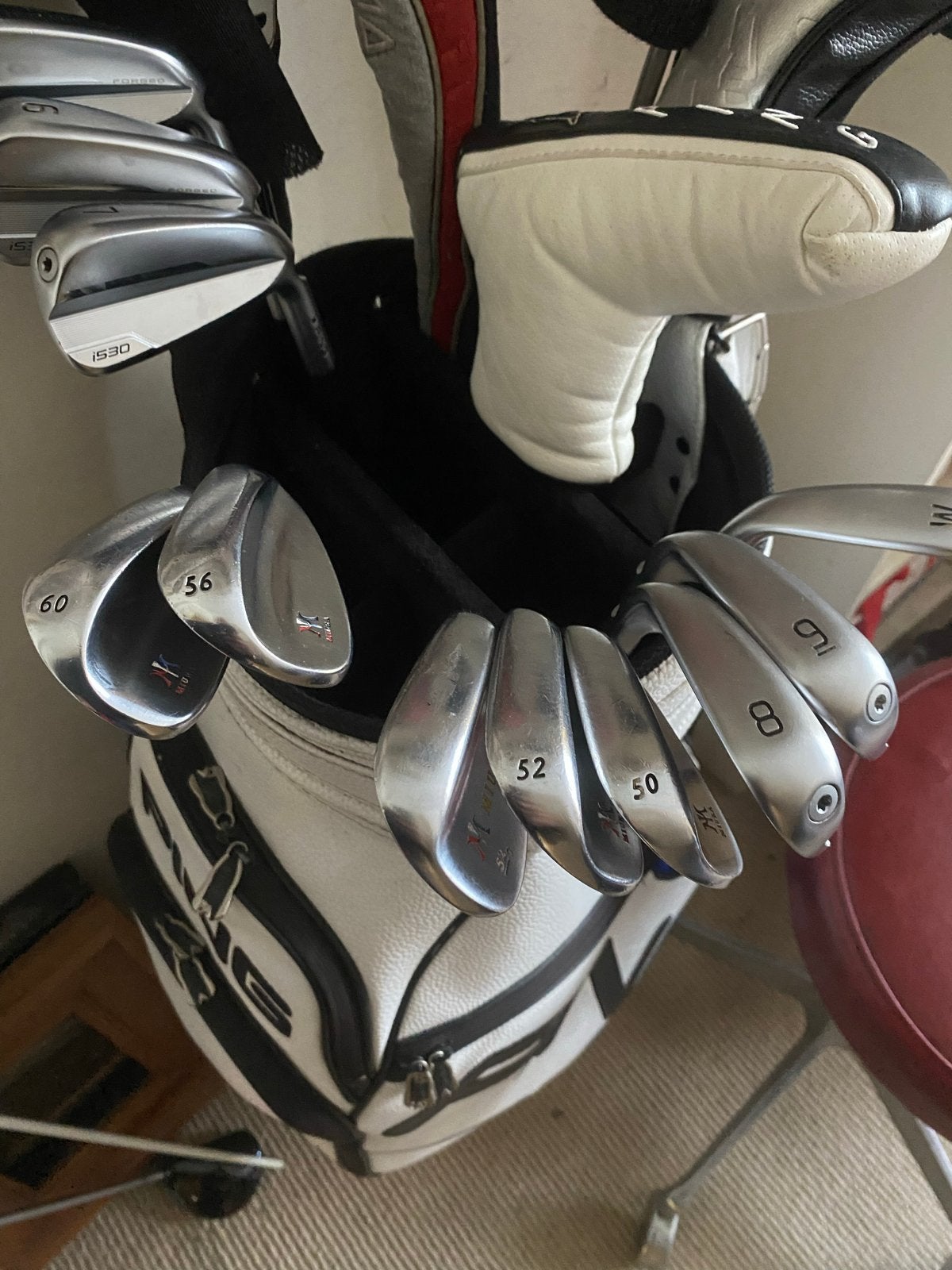 Ping i 530 irons  - Zo goed als nieuw, Ophalen of Verzenden, Zo goed als nieuw, Set, Ping
