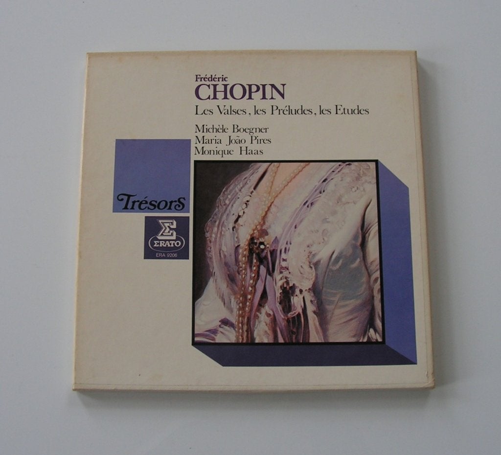 Frédéric Chopin Les Valses, Les Préludes, Les Etudes, Boxset, Gebruikt, Chopin, Inclusief boekje