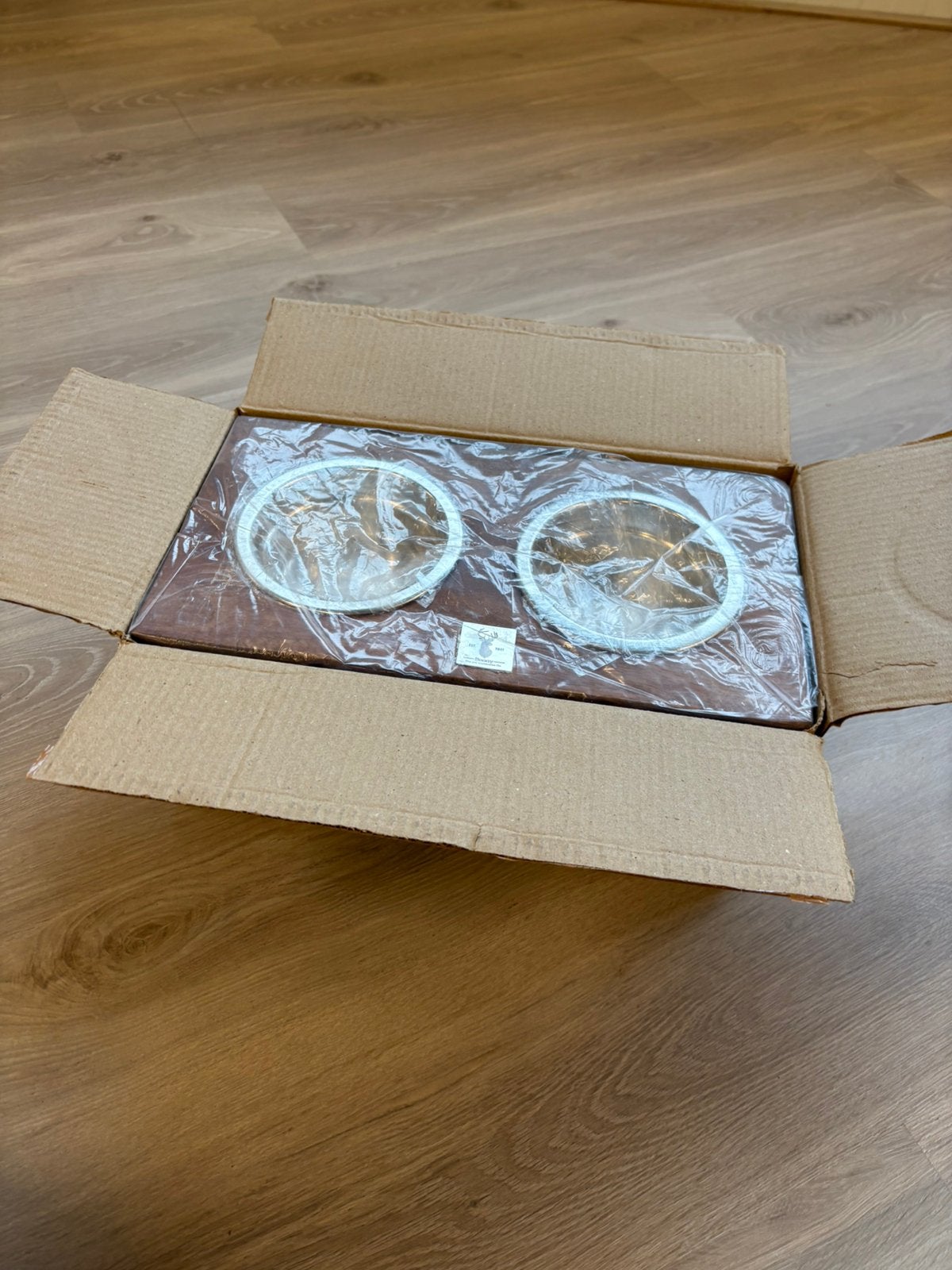 Houten dinerset est 1941 met metalen frame maat XS, Ophalen of Verzenden, Nieuw
