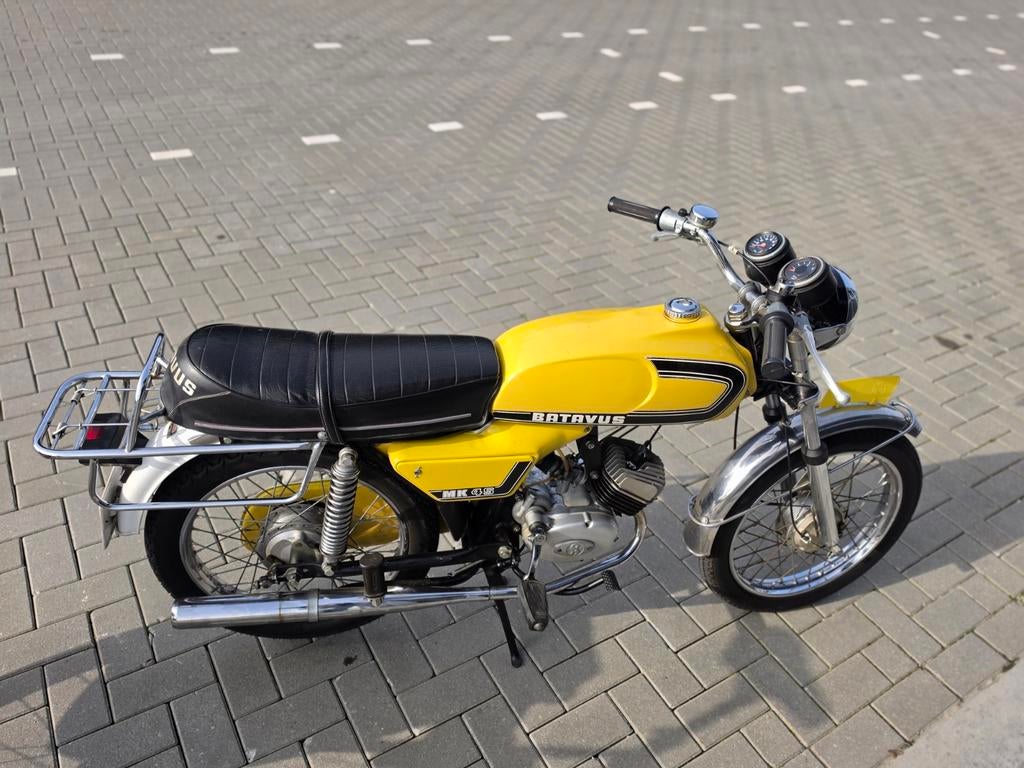 Batavus MK4 S  brommer geel, Ophalen of Verzenden, Gebruikt