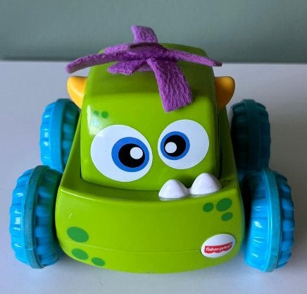 Fisher-Price Press 'n Go Monster Truck Groen, Ophalen, Gebruikt