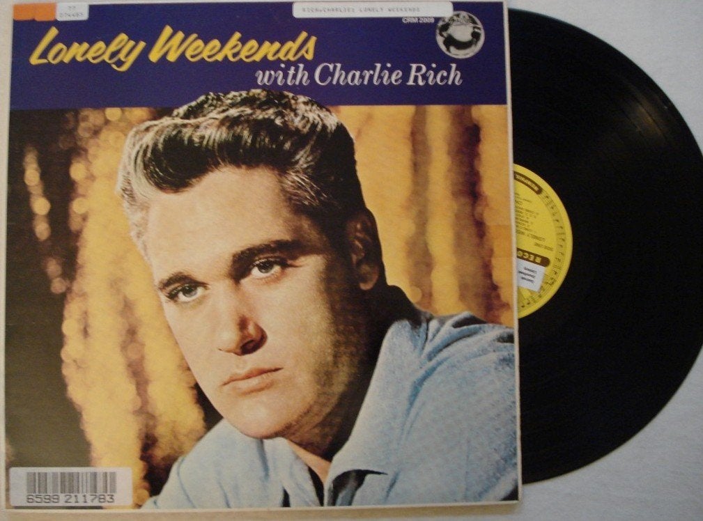 Charlie Rich - Lonely weekends, LP, Gebruikt, Overige genres, Ophalen of Verzenden