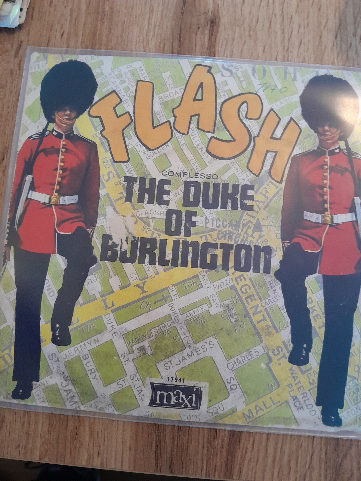 the duke of burlington 7inch flash, Ophalen of Verzenden, Zo goed als nieuw, Pop