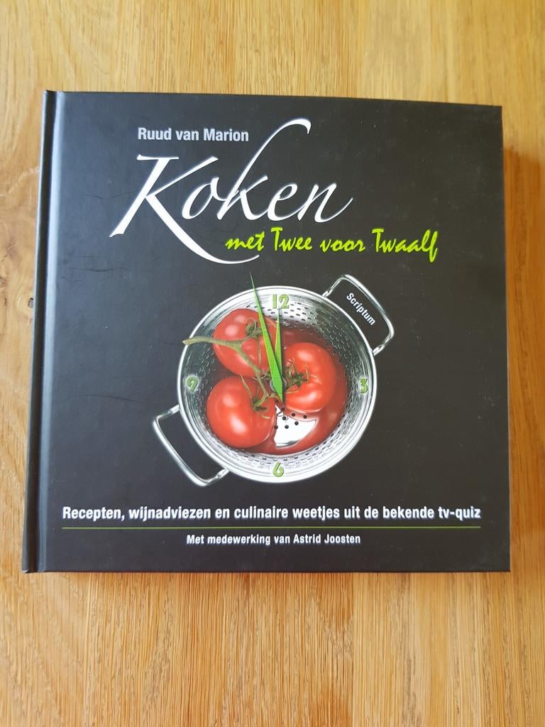 Koken met Twee voor Twaalf - Ruud van Marion Kookboek, Boeken, Gelezen, Hoofdgerechten, Ophalen of Verzenden, Ruud van Marion