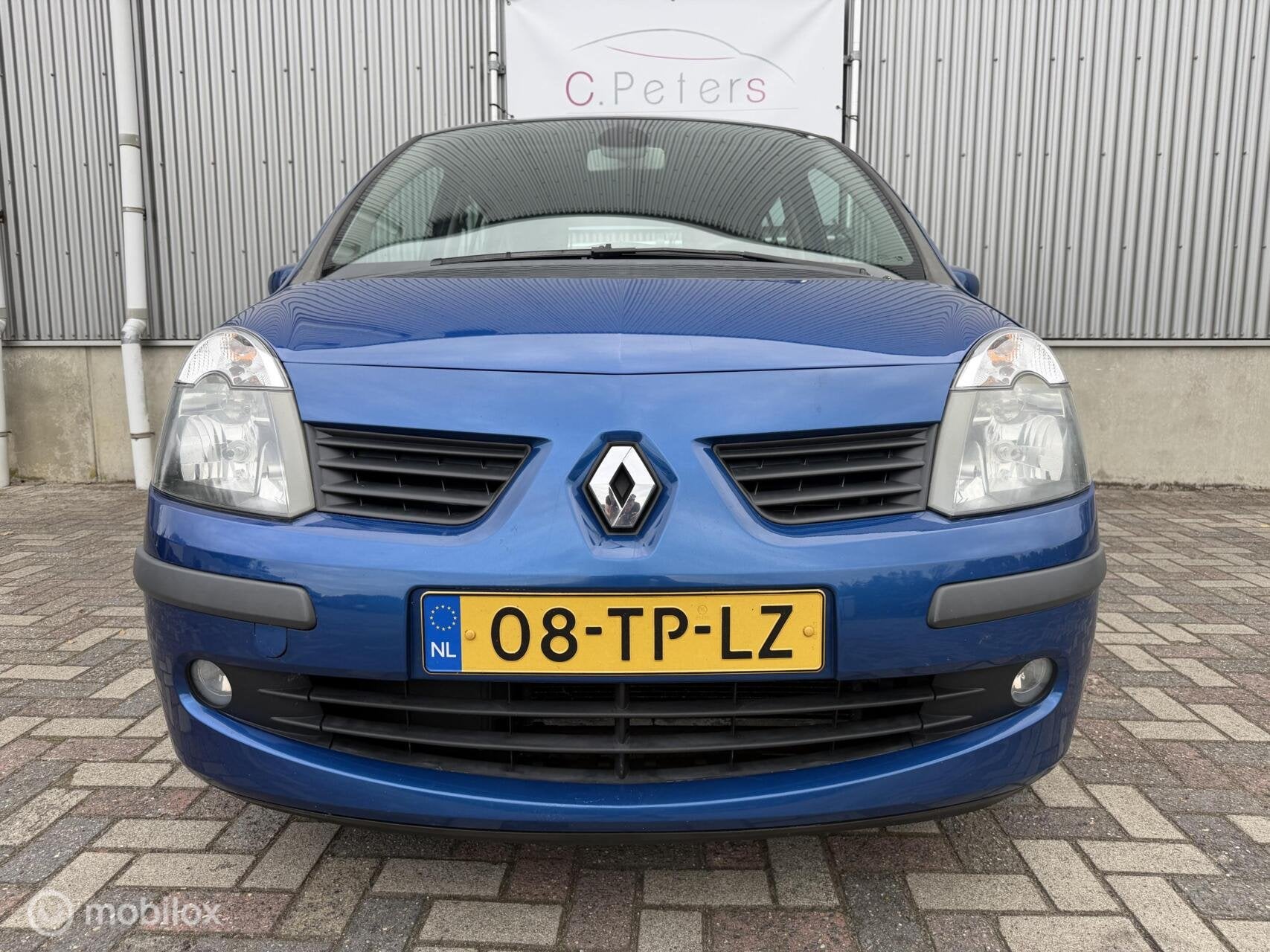 Renault Modus 1.4-16V Dynamique 2007 / Airco / Cruisecontrol, Auto's, Voorwielaandrijving, Gebruikt, 4 cilinders, Blauw