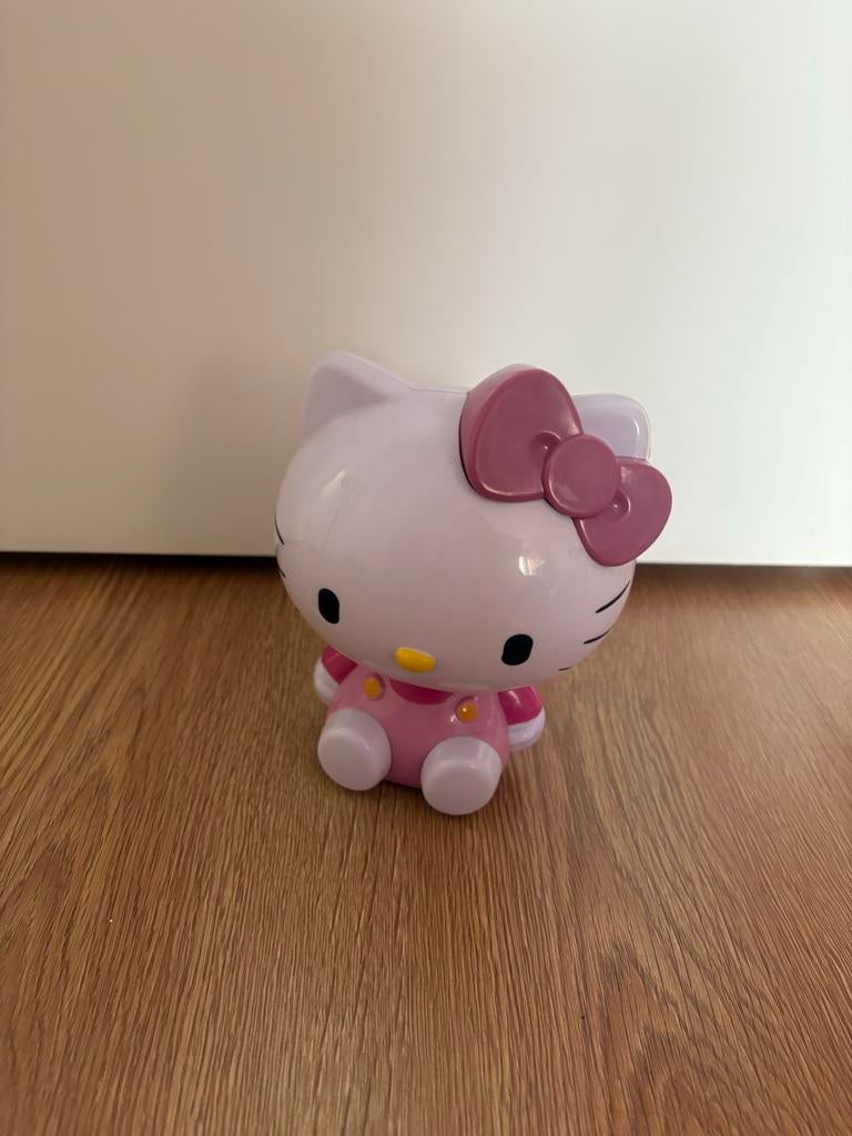 Hello Kitty spaarpot, Ophalen, Zo goed als nieuw, Kunststof, Strip- of Tekenfilmfiguur