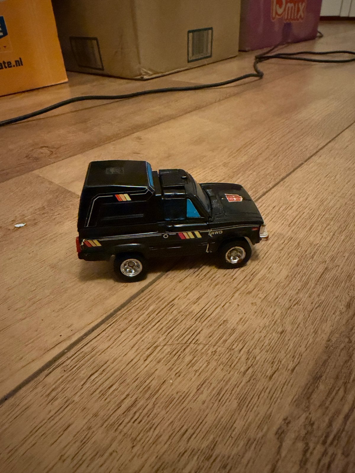 Vintage Transformers G1 Trailbreaker Speelgoedauto, Ophalen, Gebruikt
