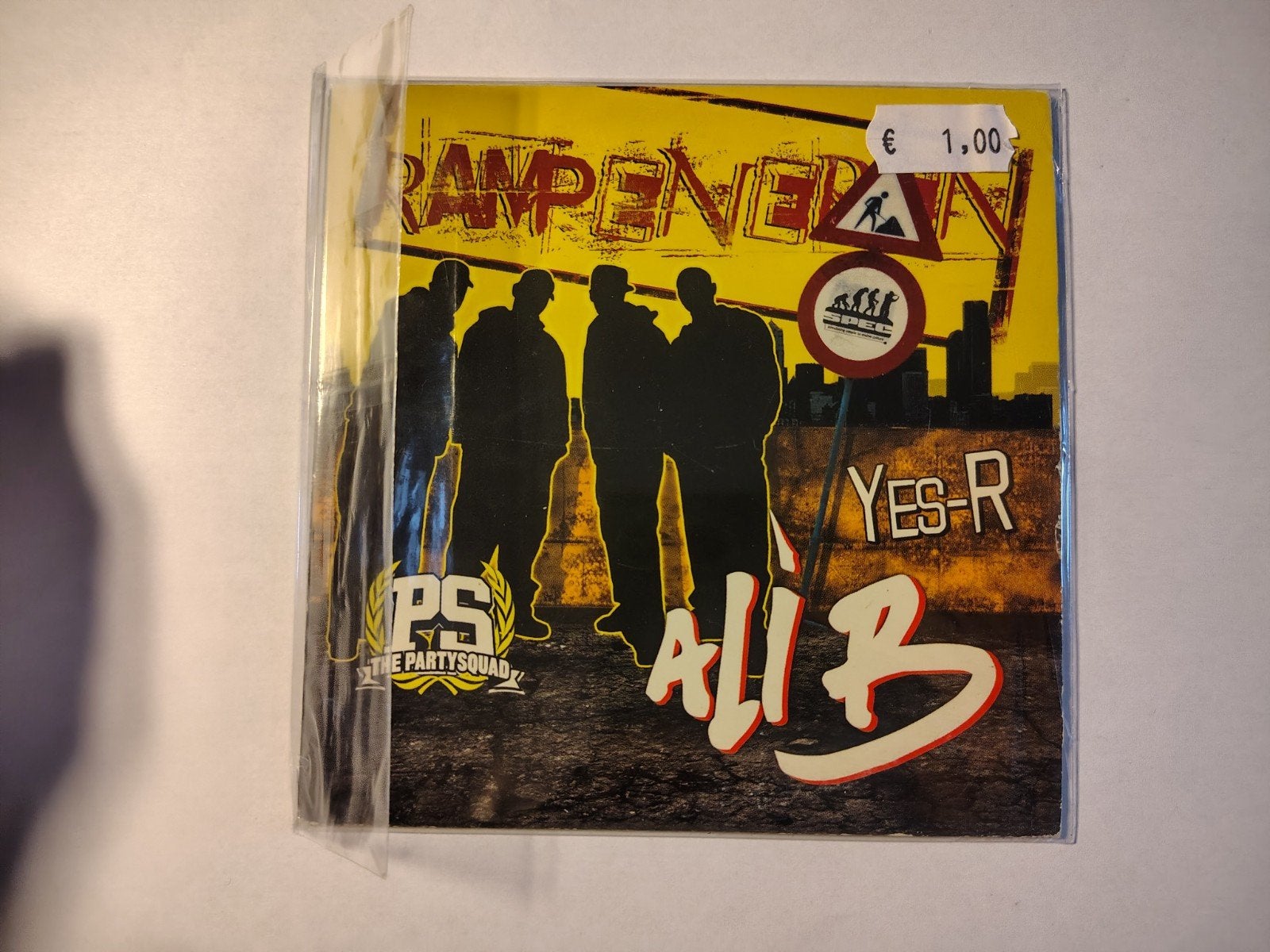 Ali B, The Partysquad & Yes-R - Rampeneren, Ophalen of Verzenden, Zo goed als nieuw
