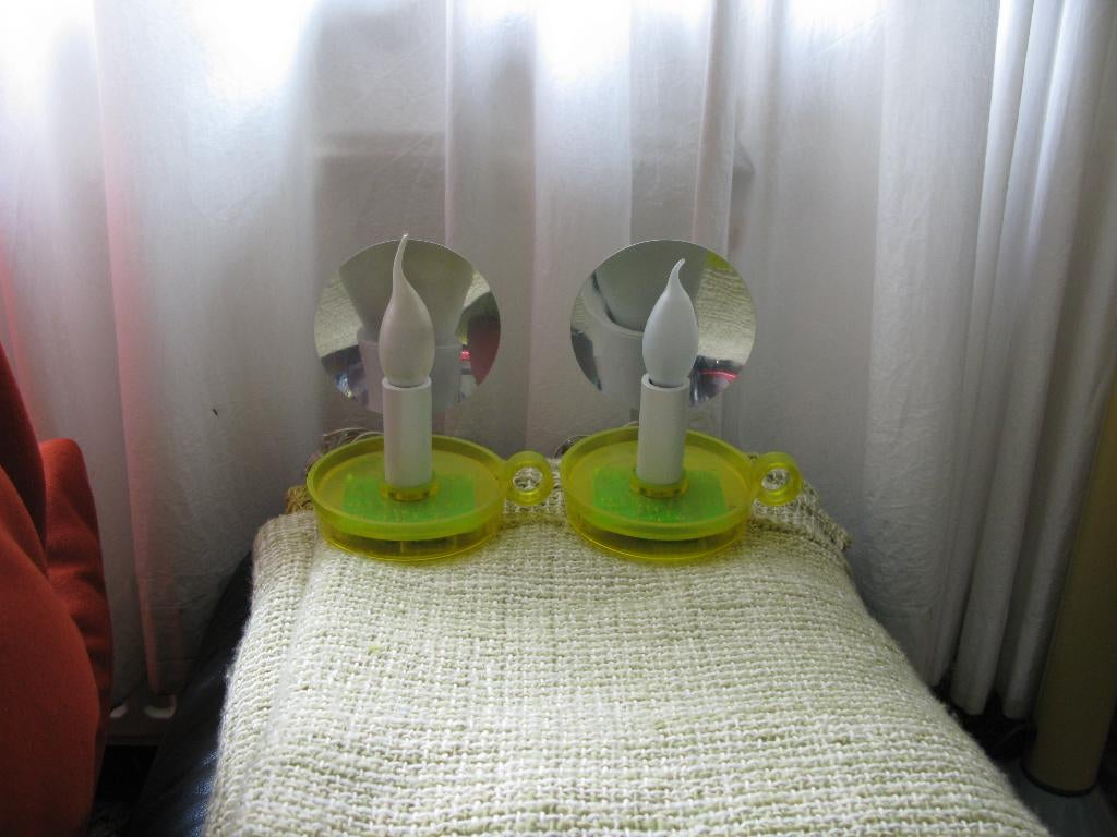2x MARCEL WANDERS "B.L.O." FLOS DESIGN TAFELLAMP, Ophalen of Verzenden