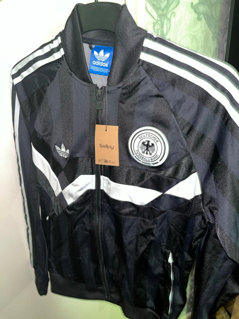 Adidas Originals DFB Duitsland Track Jacket - Nieuw M, Maat 48/50 (M), Zwart, Nieuw, Ophalen of Verzenden